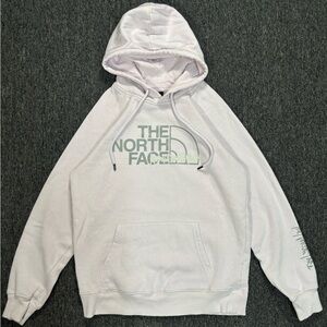 The North Face Hoodie Womens Half Dome Sweatshirt Never Stop Exploring Lavender